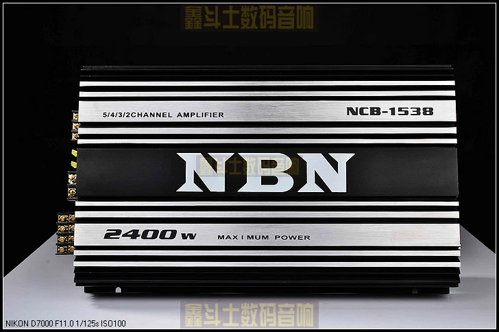 

5 way 4.1 Channel 12V 2400W Car Amplifier 750W Subwoofer Amplifier DIY