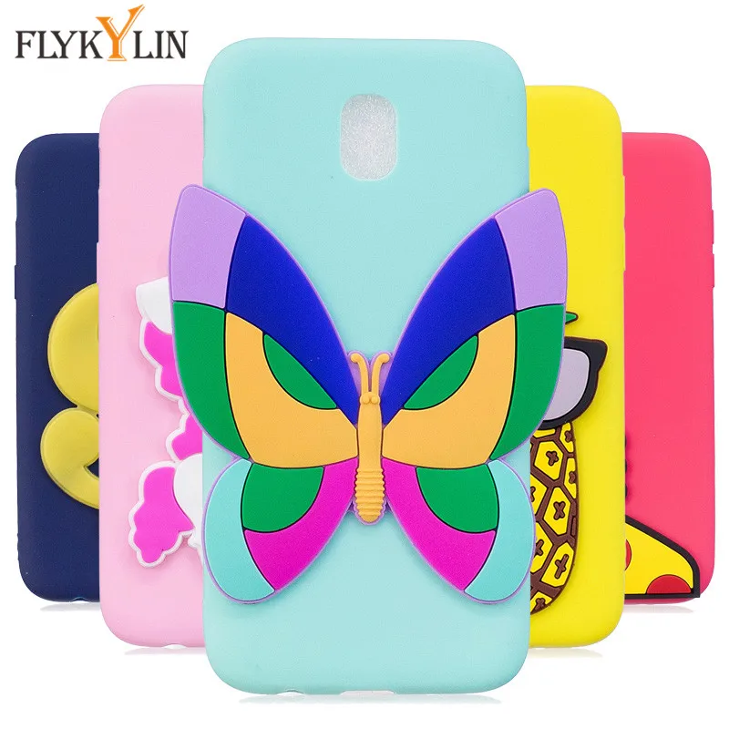 Мягкий чехол из ТПУ с принтом &quotдля Coque samsung galaxy J3 J5 J7 2017 ЕС 3D силикон конфета