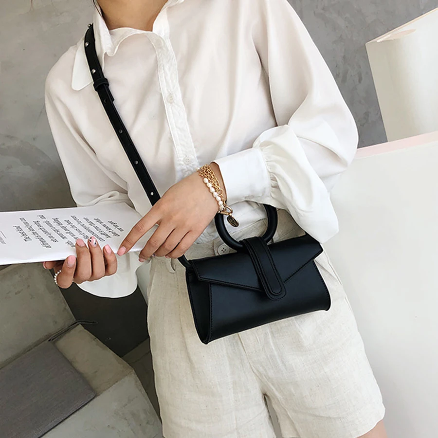  Fluorescent Color Envelope Bag For Ladies Retro High Quality Pu Leather Handbags Female Wome Elegan - 33040560818
