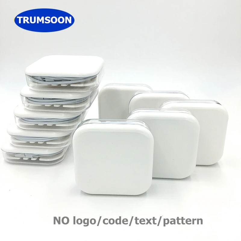 

Trumsoon 10pcs Earphone 3.5mm Plug Wired Earbuds Line Control with Mic no logo/code/text for PC Android Apple phones