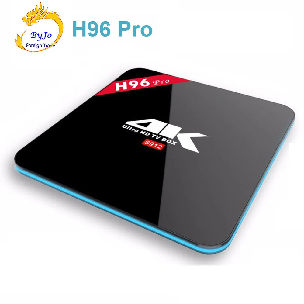 

H96 Pro 2.4G 5GHz Wifi 4K Amlogic S912 Octa Core 2G 3G DDR3 option 16G Flash Android 7.1 BT4.0 Android tv box Top tv box