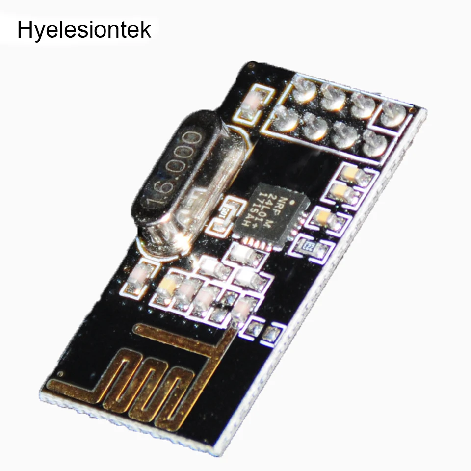 

2pcs NRF24L01 2.4GHz For Arduino DIY Kit Eletronic Wireless RF Transceiver NRF24L01 Antenna 8-pin Microcontrol Wifi Module Board