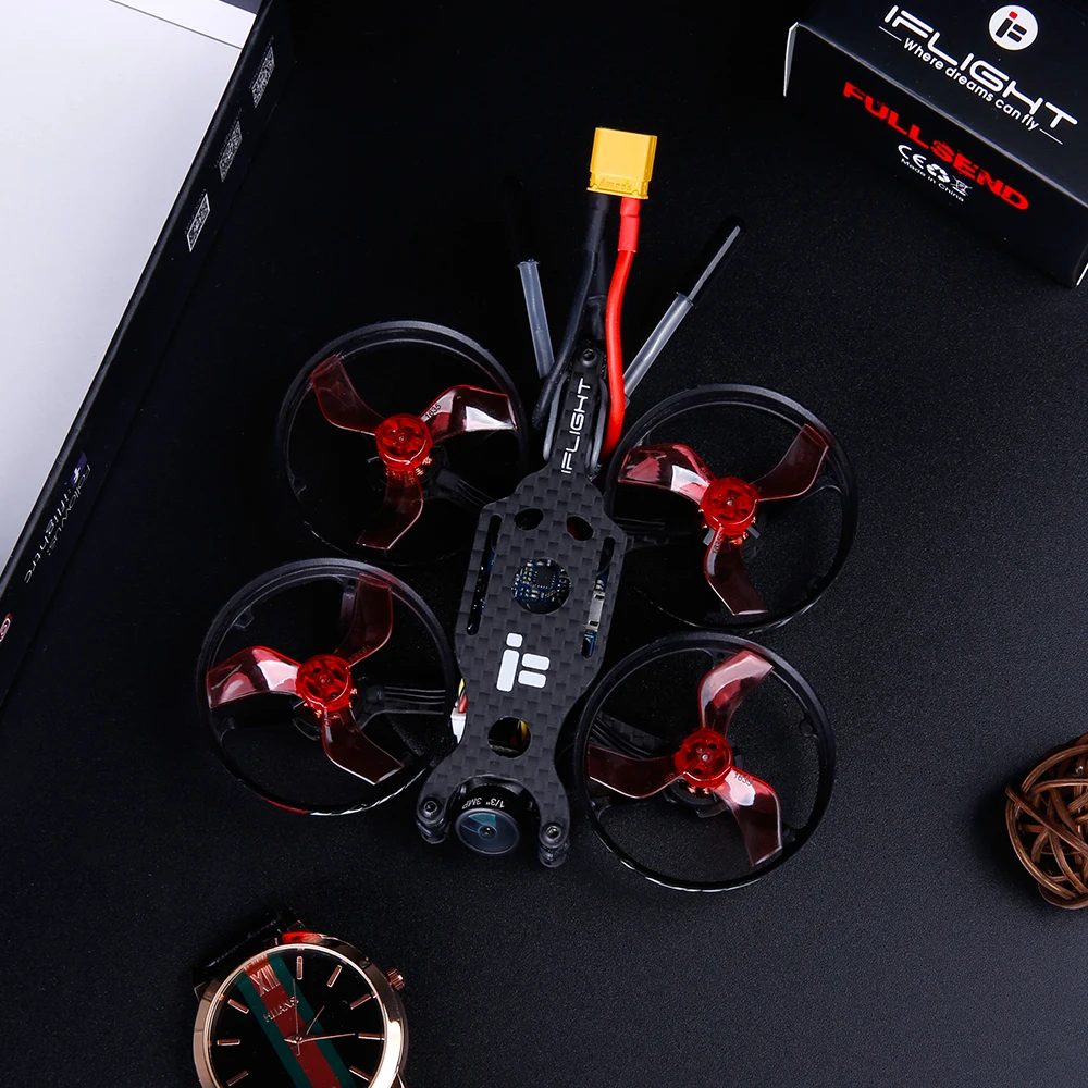 Радиоуправляемый Дрон iFlight TurboBee 77R 2-4S FPV Racing Whoop sucex Micro F4 12A 200mW Turbo Eos2 PNP BNF