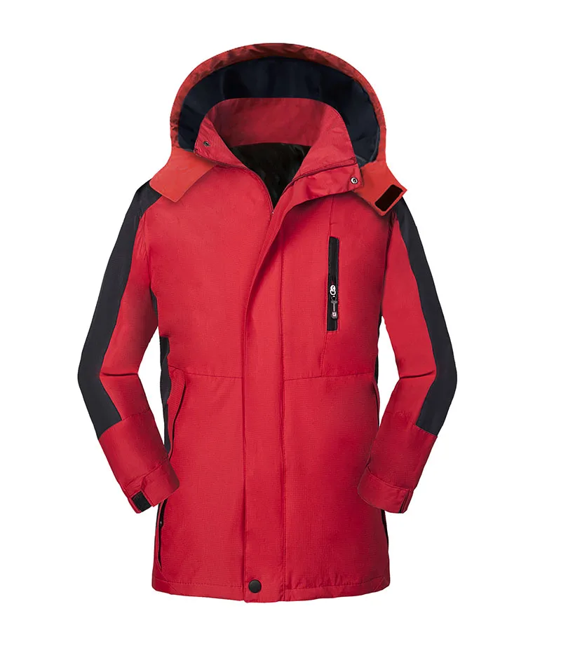 Men's Hiking Jackets Waterproof Windproof Skiing Ski Suit Snowboard Windbreaker Winte Hooded Bomber Jacket Outdoor Camping Coat (12)
