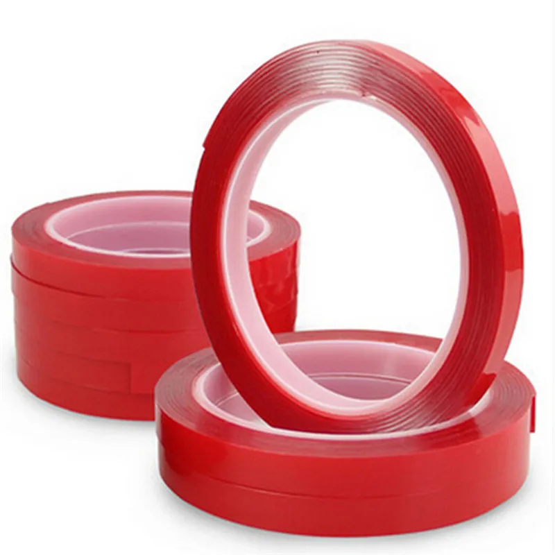 Buy Newest Red Color 3M Double Sided Adhesive Tape
