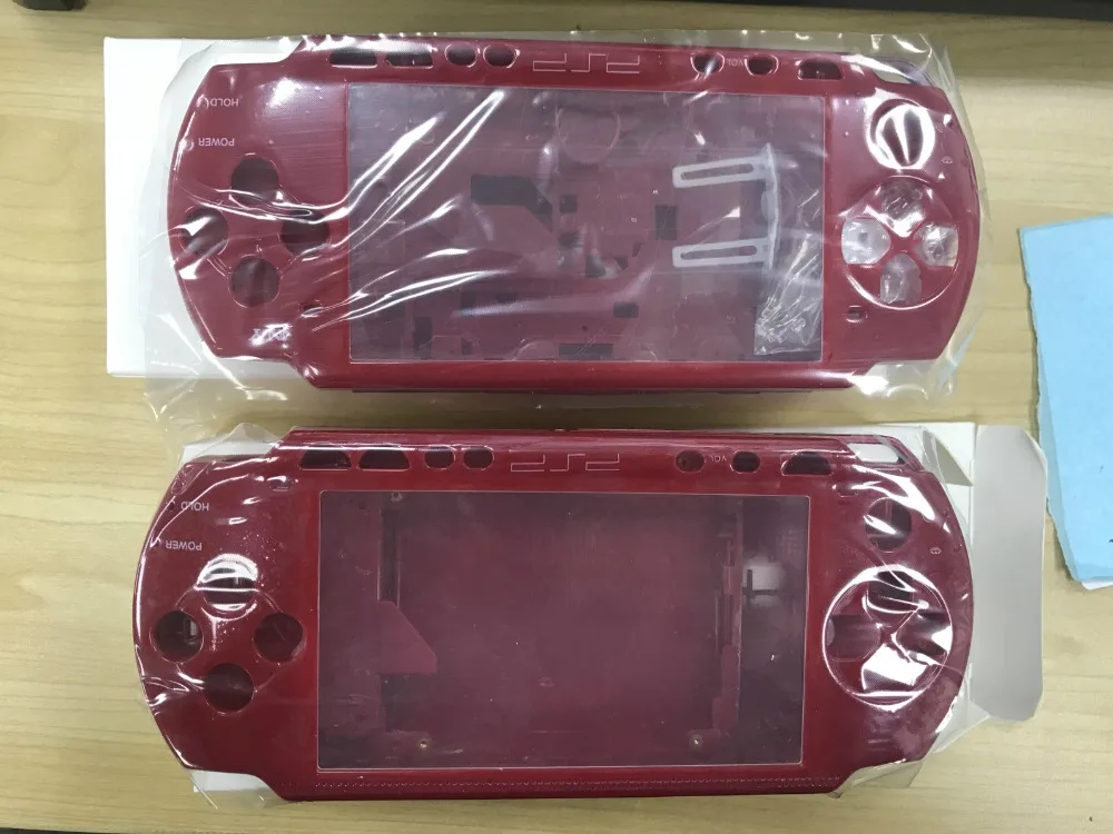 Red Color For PSP1000 PSP 2000 Game Console replacement full housing