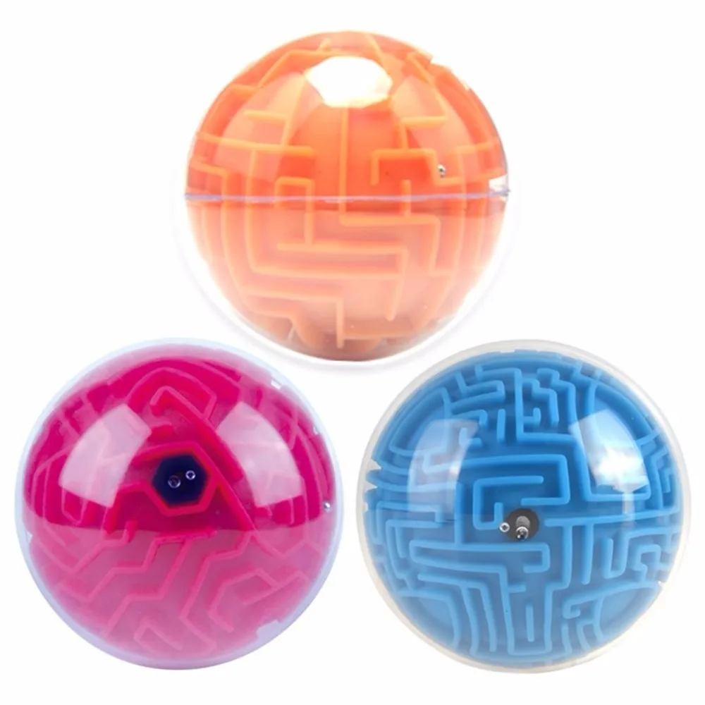 

Magic 3D Maze Ball Interesting Labyrinth Puzzle Game Challenge Intelligence & Idea Perplexus Training Learn IQ Toys for Children