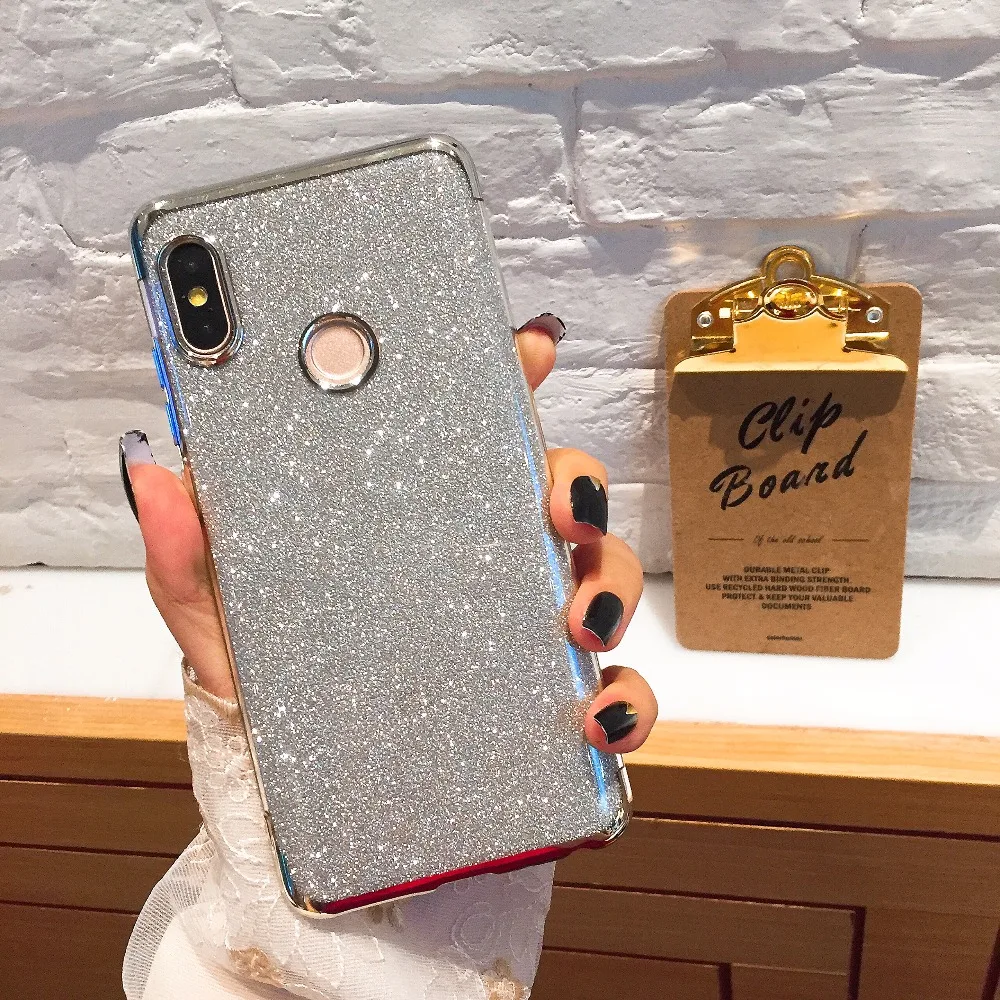 FGHGF блеск для Xao mi Сяо красный примечание 6 Pro 6A Чехол Для Pocophone F1 чехол A2 Lite Max 3 Shell |