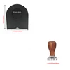Esterilla de silicona para café, herramienta de compactador de café de acero inoxidable 304, 49/51/53/58mm ► Foto 3/6