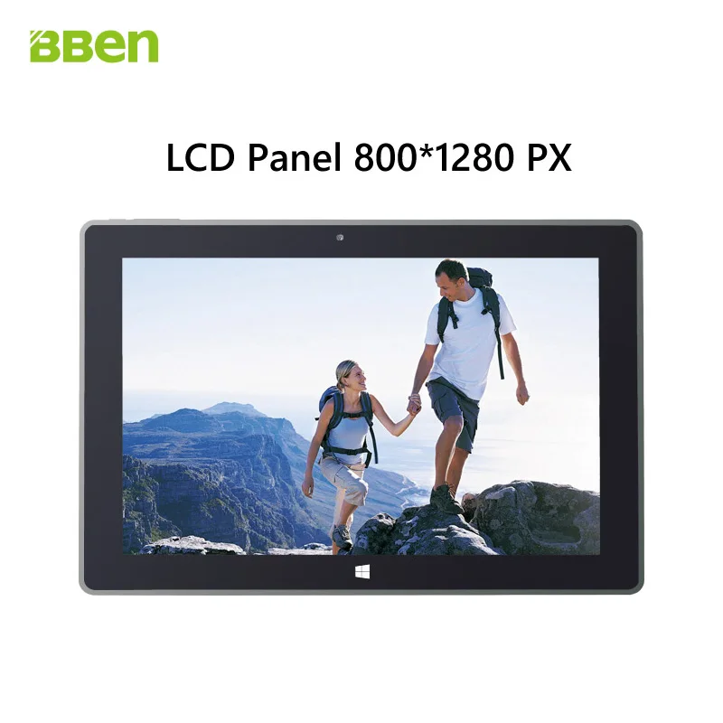 Bben Dual OS 10 1 2 in 1 Tablet PCs Intel Cherry Trail Z8350 Windows10