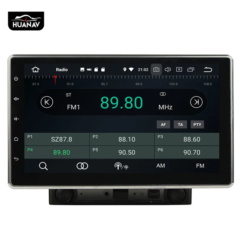 Best DSP Android 8.1 4+32GB 1 DIN universal car multimedia auto radio DVD player For Toyota/Nissan/Suzuki/Ford/BENZ GPS Navigation 4