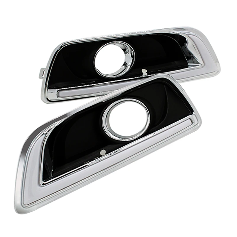 

SUNKIA 2Pcs/Set LED Daytime Running Light Waterproof DRL For Chevrolet Malibu 2012 2013 2014 DRL Fog Lamp Modify Turn Signal