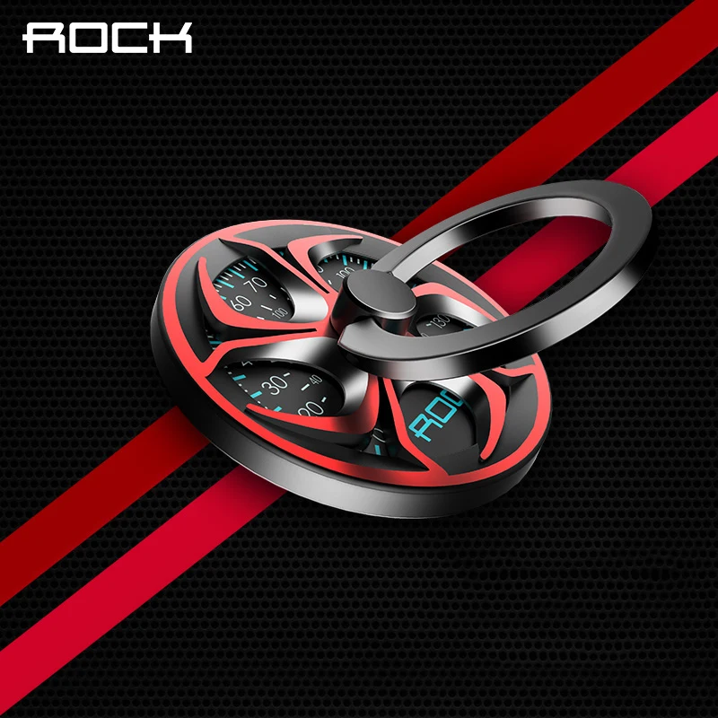  Fidget Spinner Ring Halter ROCK High Speed Hand Finger Spinner Ring Halter 360 Grad Metall Halter F