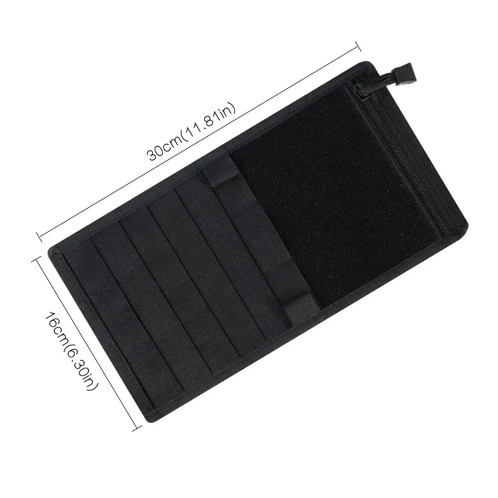 Tactical Vehicle Sun Visor Panel Car Storage Multi-pocket Utility Multiple Outdoor Tools Auto Accessories