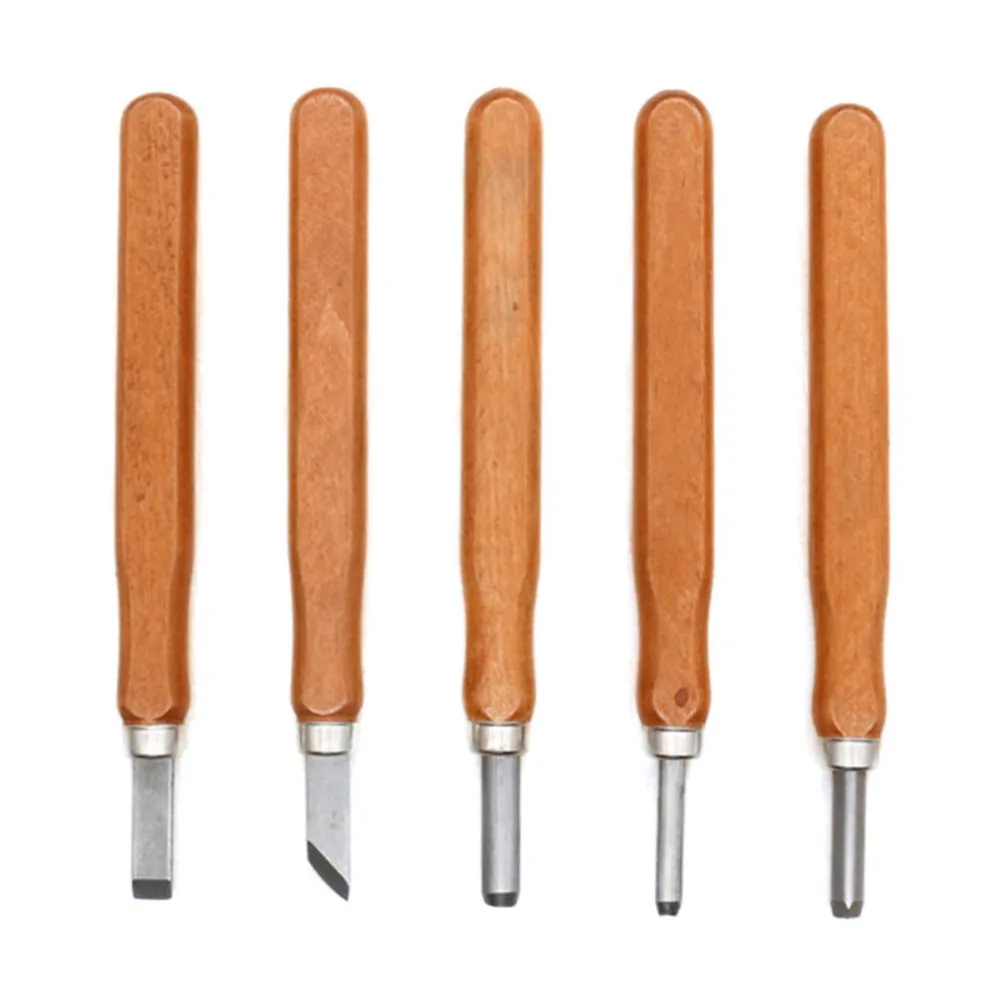 

3/4/5/10pcs/set Wood Carving Tools Woodcut Knife Scorper Hand Cutter Woodworking Graver Hand Tool Chisel Gouges for Hobby Art