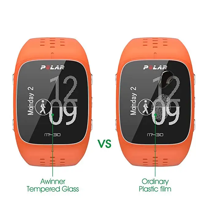 2 шт для Polar M400/M430 ignite Vantage V/M закаленное стекло 9H 2.5D Премиум Защитная пленка