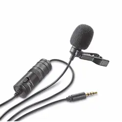 Горячая мм 3,5 мм петличный конденсаторный микрофон для iPhone Canon Nikon sony DSLR аудио регистраторы Прямая доставка