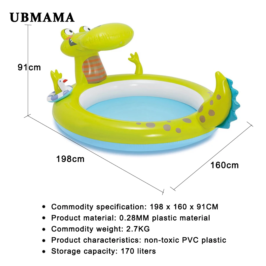 Большой размер открытый надувной пластиковый Плавательный бассейн Семья детская площадка интересный корабль стиль бассейн аксессуары