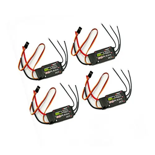 

4 PCS Emax BLHeli Series 20A ESC Speed Controller 2A 5V BEC for RC Multicopters