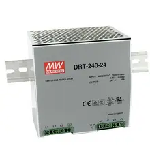 Средняя мощность питания DRT-240-24V 48 в 240 Вт трехфазный промышленный din-рейку блок питания