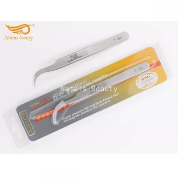 

10pcs/lot Vetus 7-SA Stainless Steel Tweezers Eyelash Extension Tweezers Especially for 3D 6D Volume Lashes