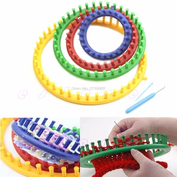 

Round Circle Hat Classical Knitter Knifty Knitting Knit Loom Kit 14cm 19cm 24cm Whosale&Dropship