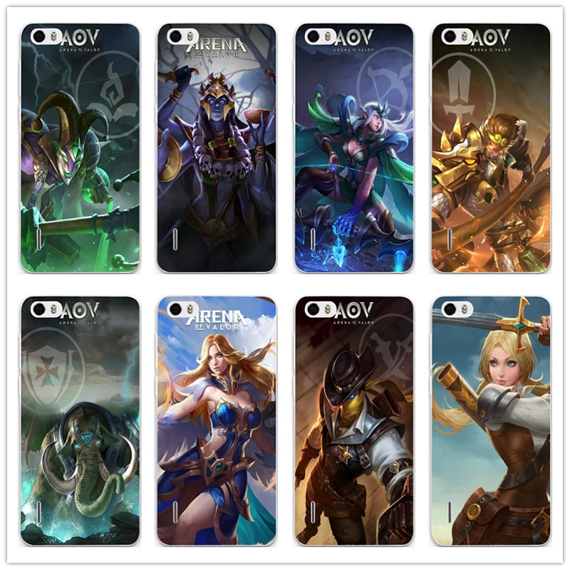 Arena Of Valor Aov Soft Silicone TPU Phone Cases for Huawei P8 P9 P10 P20 Mate 10 Pro Y5 Y6 II Y7 Honor 6X 7X 9 Lite Coque Shell