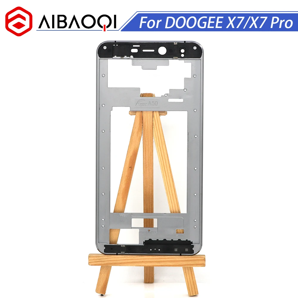 AiBaoQi новая Оригинальная передняя рамка для 6 0 дюймового Doogee X7/X7 Pro Сменный Чехол