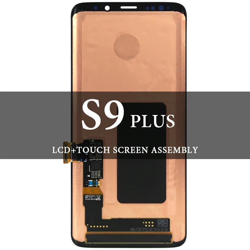 

Grade LCD For S9 Plus LCD Dispaly With Touch Screen Assembly Super AMOLED For S9 Plus G965 G965F Screen