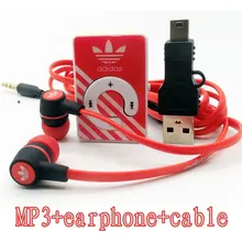 2016 hot new mini motion clip MP3 music player with accessories earphone and cable