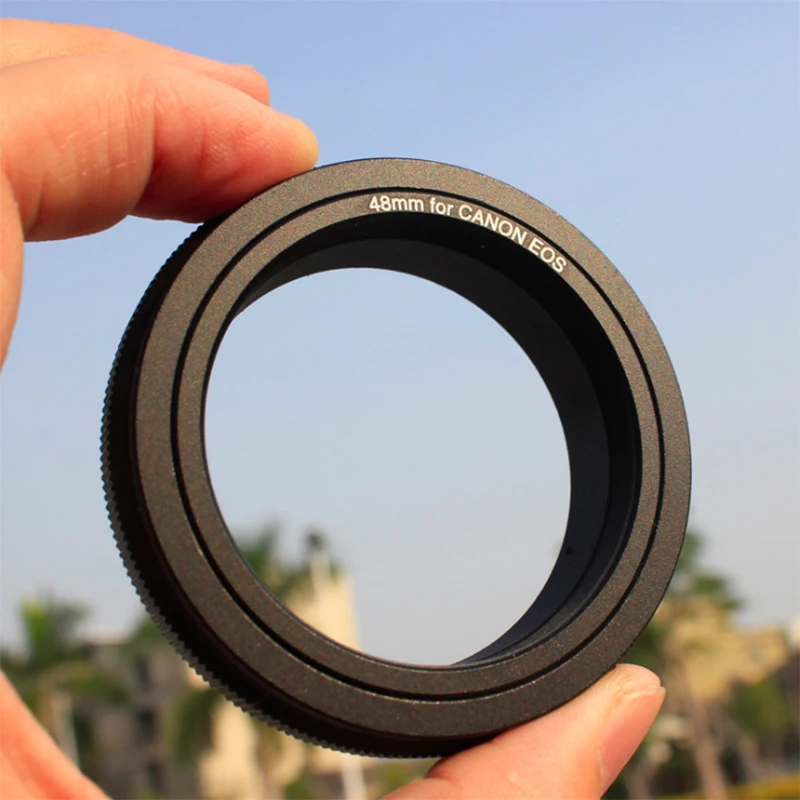 

Datyson Camera Adapter Ring Metal Mount M48x0.75 for Can0n Nikon Sony AF
