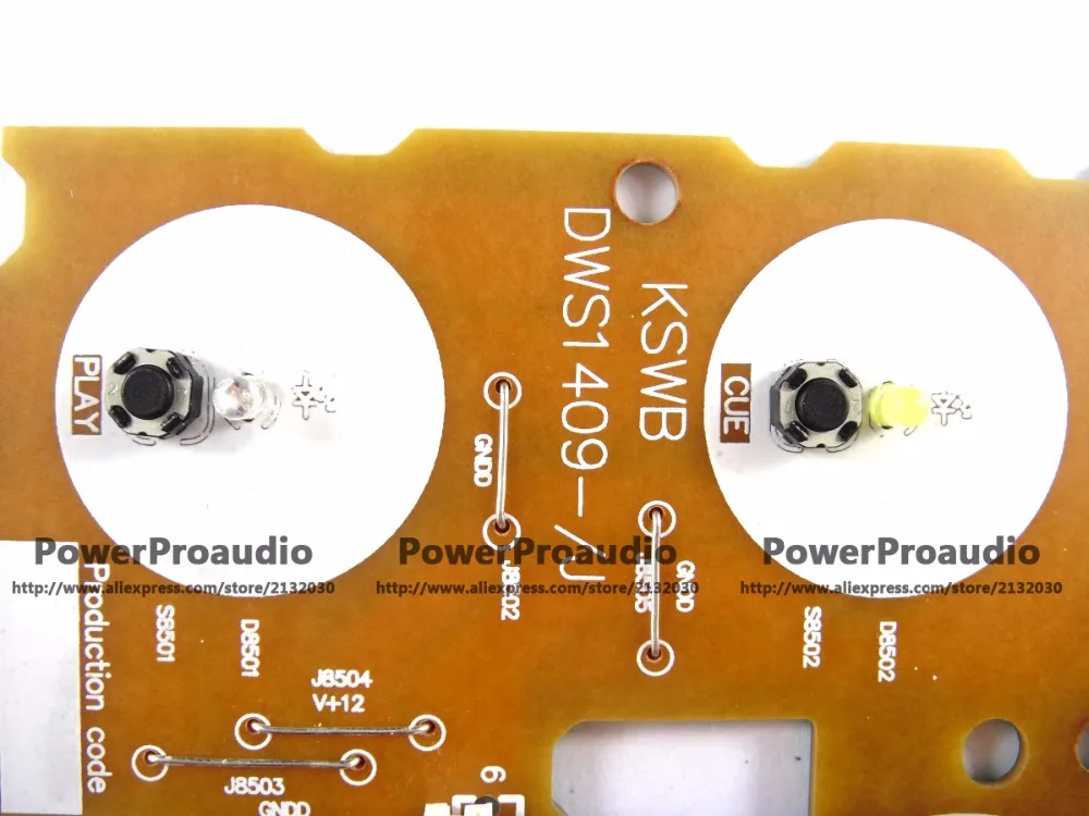 Play/Cue PCB Assy Circuit Board Part DWS1409 For Pioneer CDJ2000 CDJ-2000yellow MADE IN JAPAN