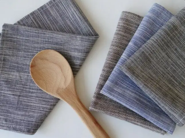Solid color Linen Reusable Textile Kitchen Towel Home and Garden Woven Cotton Fabric Napkin Tablemat Background | Дом и сад