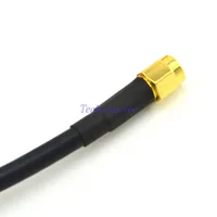 אנטנה sma נקבה זכר בכבלים 5M SMA ל- SMA נקבה אנטנה הרחבה מחבר RG58 (5)