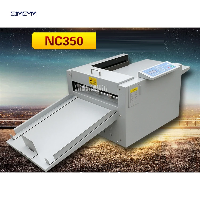 NC350 Creasing machine Electric paper creasing machine book cover creasing cutting machine Dotted line folding indentation