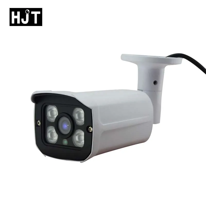 Hjt 48 vpoe ONVIF 2.1 H.264 2MP HD 1080 P IP Камера 4 массива светодиодов с ИК- 3.6 мм объектив