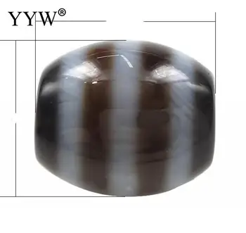 

Vintage Tibetan Jewelry Natural Tibetan Agates Dzi Beads Oval Stripe & Two Tone 10x12x3mm Natural Stone Beads for Jewelry Making