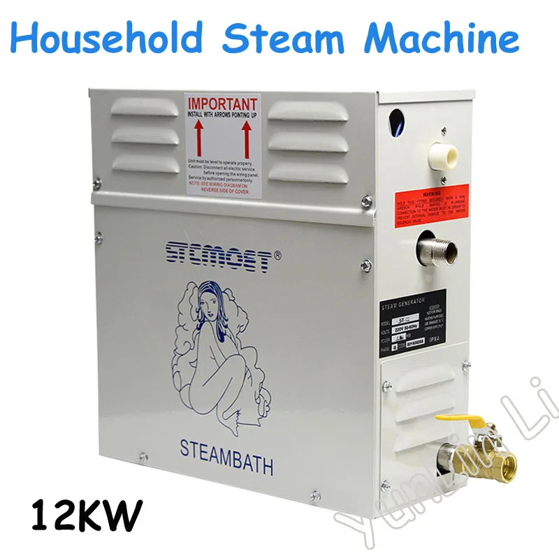 12KW Steam Generator 380V Household Steam Bath Sauna Dry Stream Furnace