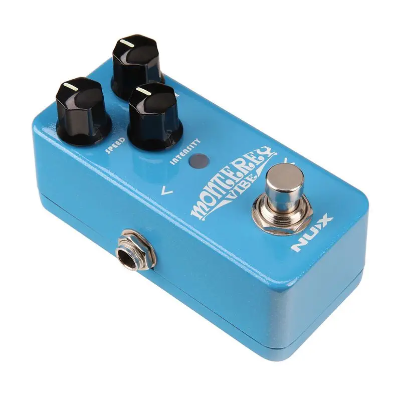 

Nux Monterey Vibe Guitar Effects Pedal Vibrato Guitarra Vibe pedal Analog Sound with Upgraded Hardware