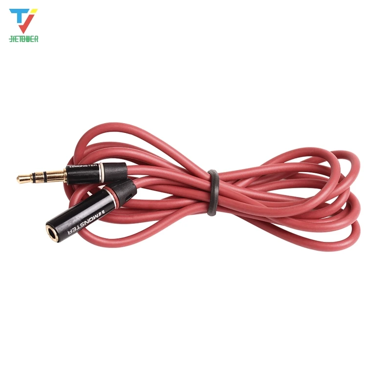 500pcs lot 3 5mm Male to Female Stereo Audio Headphone Aux Extension Cord Cable 1 2m wholesale cheap