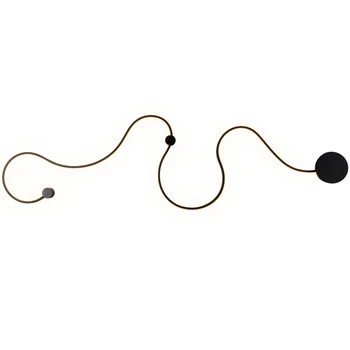 

Modern LED Wall Lamps Lights Bedroom Study Living Balcony Room Acrylic Home Decor White/black Iron Sconce Lamps Lights Fixtures