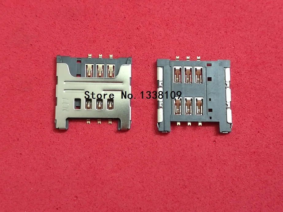 100 SIM Card Reader tray Socket Slot Holder For Samsung Galaxy S I9000 I9003 I9008 S5360 I9220 N7000 i699 3520 S6358 C3750 | Мобильные