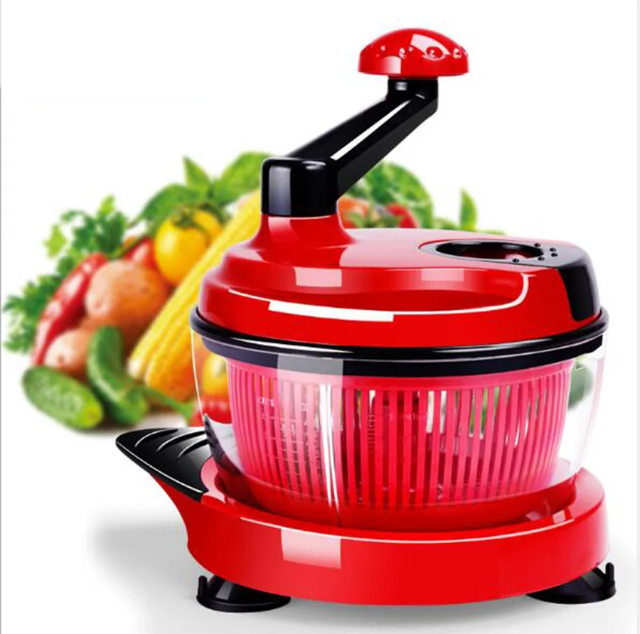 

Multi-function shredder vegetable cracker hand stir meat meat grinder machine broken dish machine blender home manually D201