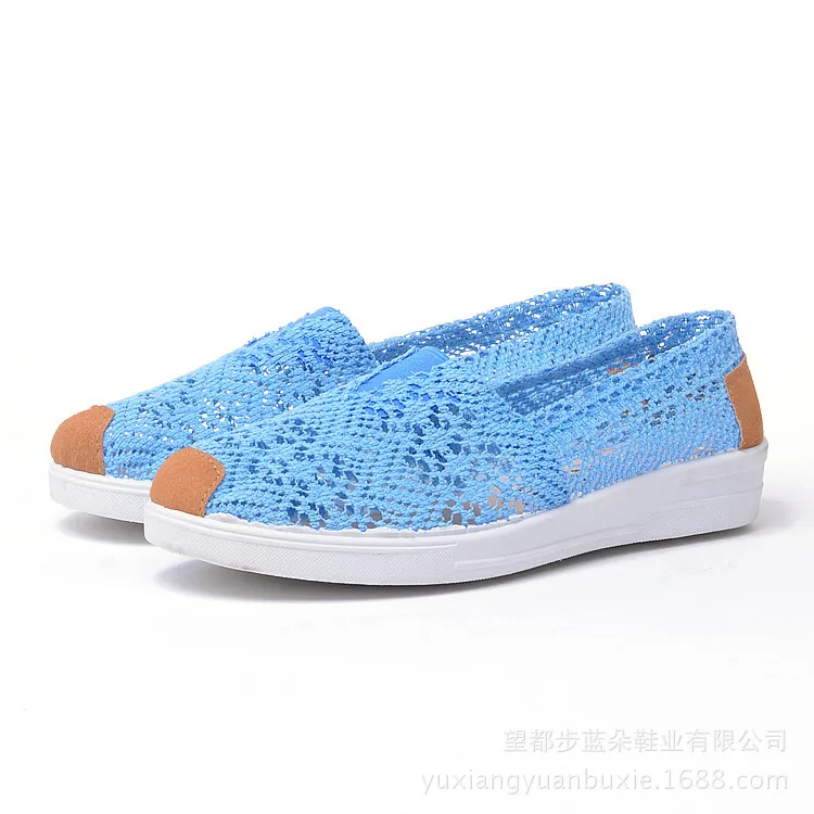 

Women flats shoes new arrival 2017 spring high quality striped flat shoes women breathable canvas loafers shoes ballerine femme