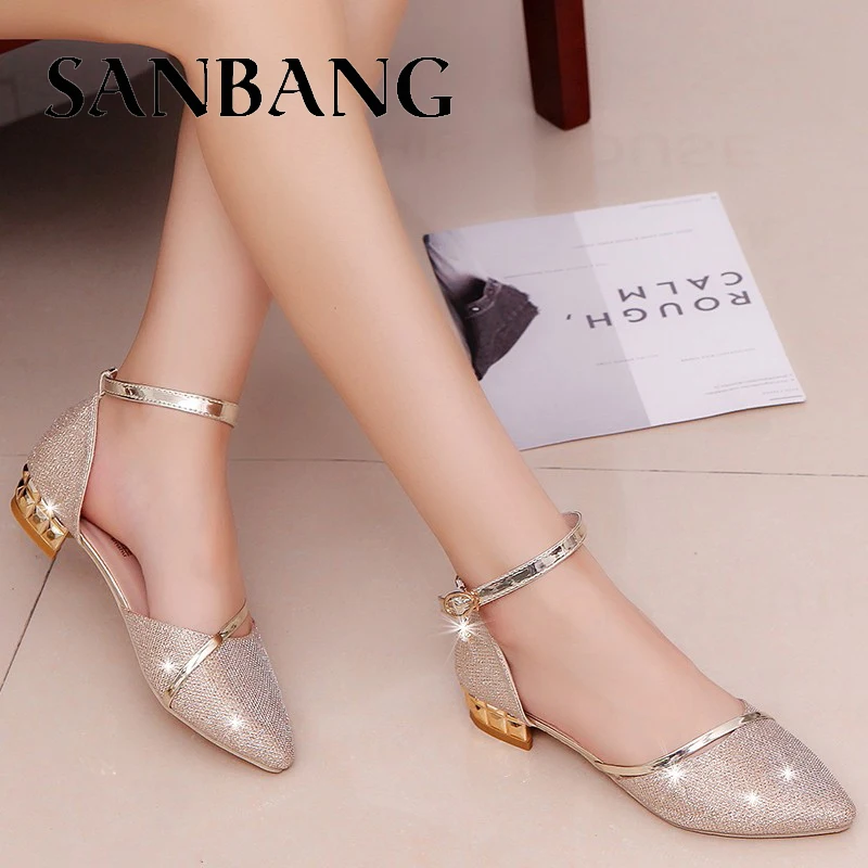 

2018 Summer Sandals Female Crystal Shoes Hollow Fashion Elegant Simple Increase Comfort Wear-Resistant Non-Slip Pure Color LX5