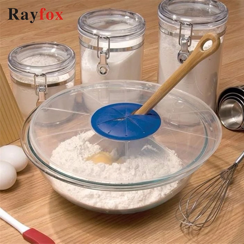 

Kitchen Accessories Fruit Creative Egg Bowl Whisks Screen Flour Cover Baking Splash Guard Bowl Lids Kitchen Cooking Baking Tools