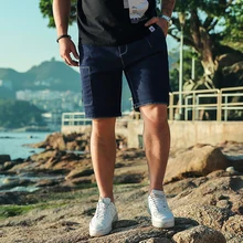 Лето новые мужские модные высококачественные ковбойские шорты для отдыха Плюс Размер 6XL джинсовые шорты мужские повседневные джинсовые шорты с боковыми карманами