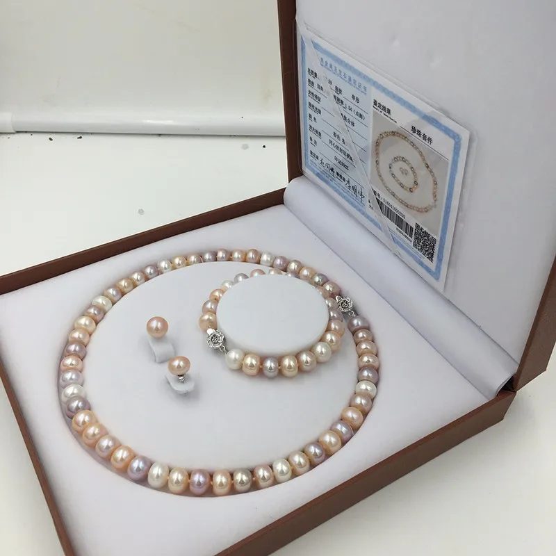 Sinya natural freshwater pearls jewlery set  (8)