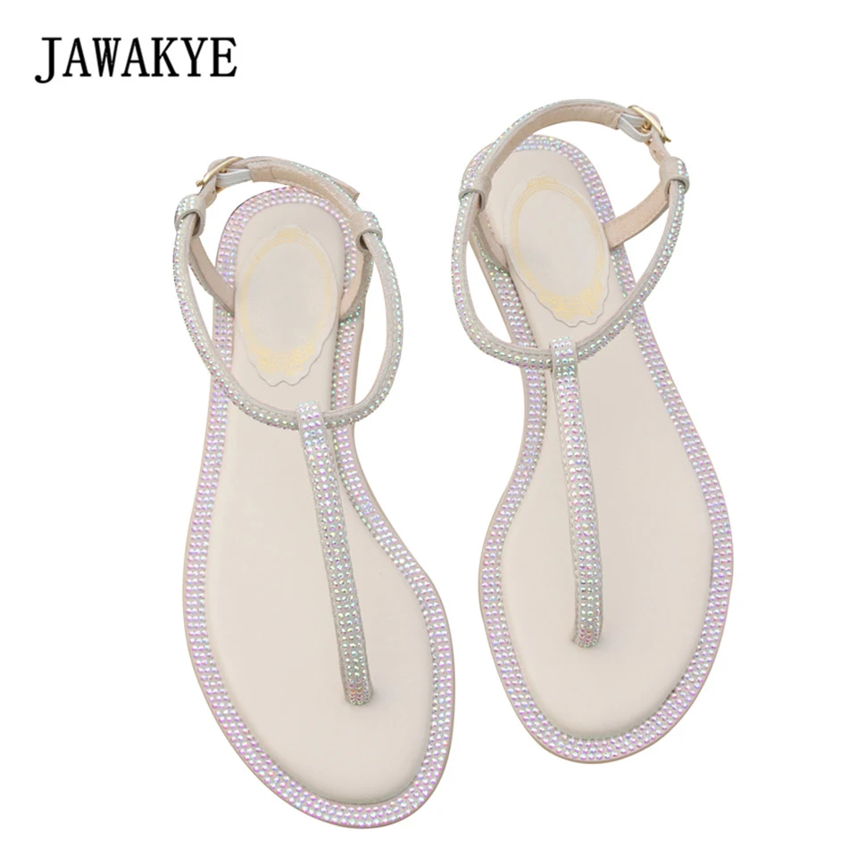 diamond strap sandals