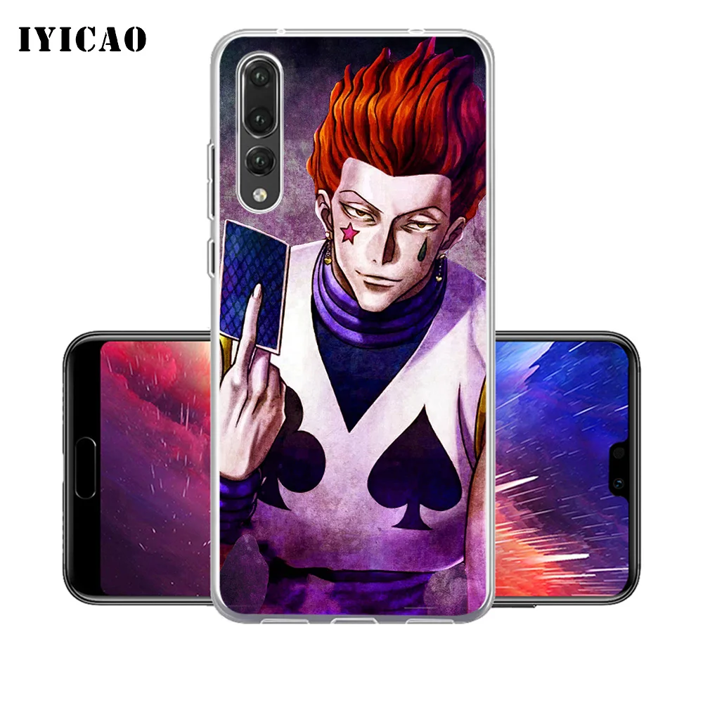 IYICAO Hisoka hunter x Мягкий силиконовый чехол для телефона Huawei P30 P20 Pro P10 P9 P8 Lite P Smart TPU